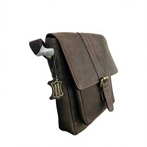 Bolso de Mano Casual de Cuero Genuino de Alta Calidad, Personalizado con Marca, Dos Correas, Cierre de Cremallera, Ligero, Gran Capacidad - Product Image 2