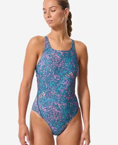 Traje de Baño de Una Pieza con Estampado Floral para Mujer, Calidad Premium 2026, Tirantes Cruzados, Spandex, Poliéster, Secado Rápido, Ropa de Baño de Verano - Product Image 2