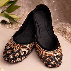 New Style Khussa Pumps Premium Leather Traditional Pakistani Shoes Comfortable Ladies Footwear Factory Supply Daily Wear - Product Image 5
