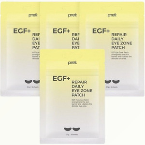 Patchs pour les yeux coréens K-Beauty Prreti EGF Repair Daily EyejonPatch, 36 feuilles, fabriqués en Corée, masques de soin pour la peau. - Product Image 3