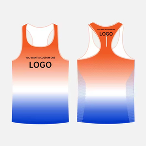 Débardeur de plage pour homme à sublimation intégrale, vêtements de sport respirants sans manches pour entraînements 2026 - Product Image 2