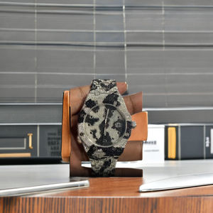 Men's Luxury Stainless Steel Chronograph <b>Watch</b> Analog ETA Quartz Movement Square Fashion Business Styles <b>Diamond</b> Accented - Product Image 1