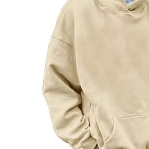 Sudadera con capucha lisa de alta calidad, logotipo personalizado disponible, proveedor mayorista, sudaderas con capucha lisas de lujo, sudadera con capucha de algodón de 450 g/m², moderna y extragrande. - Product Image 4