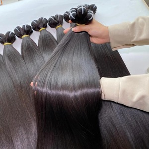 ผมต่อแบบ T240ซุปเปอร์โบนเเบบธรรมชาติจากเวียดนาม100% บริสุทธิ์เครื่องยืดผมทอสองชั้น100กรัมทุกสี - Product Image 2