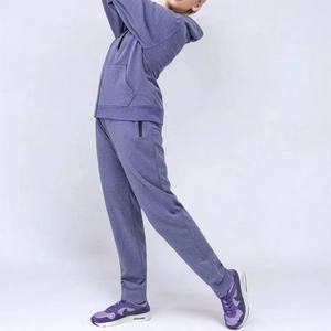 Slim unisexe personnalisé hiver imprimé survêtement ensemble survêtement cordon solide plaine Jogging à capuche Joggers pantalon deux pièces - Product Image 6