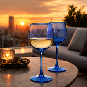 Verres à dégustation de vin en borosilicate faits à la main, 180 ml, sans plomb, colorés, mini-gobelets réutilisables pour dégustation en vrac - Product Image 5