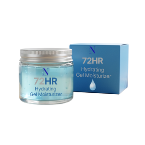 Gel hydratant 72H, crème visage légère avec acide hyaluronique pour une hydratation intense, une tenue de l'hydratation et un éclat frais - Product Image 1