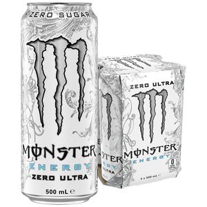Bebida Energética Monster Energy Ultra White, Lata de 500 ml, Paquete de 12, Sin Azúcar, Suministro al por Mayor, Bebida Original Importada, Precio de Fábrica - Product Image 3