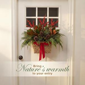 Ensemble de 2 paniers suspendus en osier pour l'organisation, paniers de rangement faits à la main, vente en gros, écologiques, fabriqués au Vietnam - Product Image 6