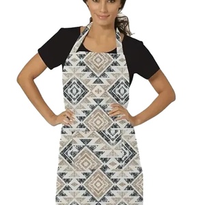 Bán Buôn Giá Rẻ Bông Nhà Bếp Nấu Ăn BBQ Trẻ Em Của Tạp Dề Và Đầu Bếp Hat Với Tùy Chỉnh In Ấn Thiết Kế Eo Phù Hợp Với - Product Image 1