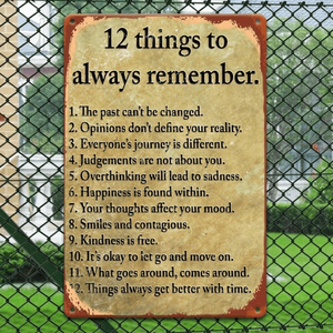 CIFbuy Plaque rustique vintage en aluminium 20,3x30,5 cm pour la maison avec TikTok pour le service de retrait Temu - Product Image 5