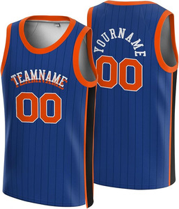 Maillot de basketball personnalisé pour homme, sans manches, tricoté uni, séchage rapide, sportif, col rond, débardeur en maille 100 % coton, écologique, coupe classique - Product Image 1