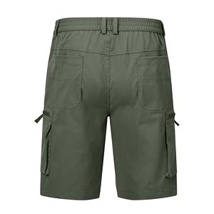 <b>Men's</b> Casual Eco-Friendly Oxford Fabric <b>Cargo</b> <b>Shorts</b> 100% Polyester Mid Waist Anti-Wrinkle Quick Dry Breathable Vintage - Product Image 6