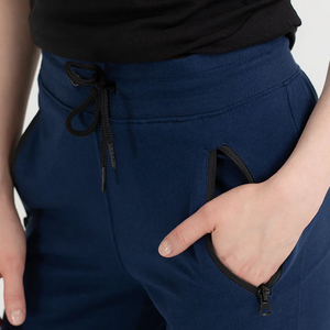 Pantalones Deportivos para Mujer, de Alta Calidad, Tela de Felpa de Algodón, Corte Regular, Frente Plano, para Otoño e Invierno, Colección Personalizada - Product Image 6