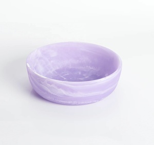 Indian Handcrafted Polished Resin Food Grade Eco-Friendly Durable Classic Carved Stackable Dishwasher Safe Serving Bowl Dining - Product Image 6