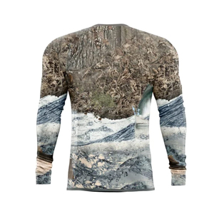Wholesale Quick Dry Men's Outdoor <b>Plain</b> Color Men <b>Fishing</b> <b>Shirts</b> / OEM Your Design Sublimation Logo Men <b>Fishing</b> <b>Shirts</b> - Product Image 2