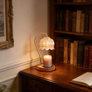 Vintage Style Metal Candle Warmer Lamp Wax Melt Burner Home Decoration <b>Incense</b> & <b>Incense</b> <b>Holders</b>&<b>Aromatherapy</b> <b>diffuser</b> - Product Image 3