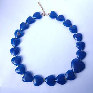Collar de Perlas Naturales con Colgante de Corazón, Hecho a Mano, Estilo Cristiano, para Fiestas y Bodas, Joyería para Mujer, MN EXPORTS MNE-180 - Product Image 1