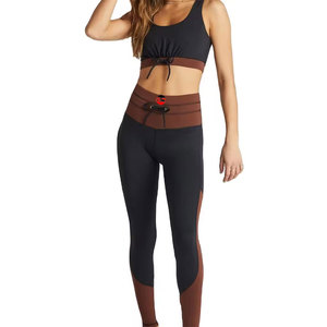 Conjunto de yoga para mujer de material transpirable, suave y duradero, estilo único, calidad premium, precio bajo, de Burhan Sports - Product Image 1