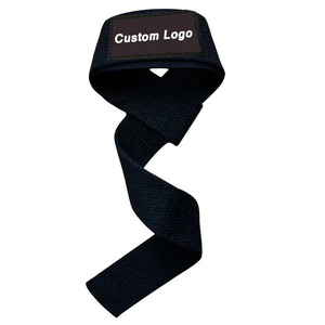 Heavy Duty Adjustable Breathable Strap Figure 8 Weight <b>Lifting</b> Dead Lift Wrist for Pull-ups Horizontal <b>Bar</b> Powerlifting Gym - Product Image 1