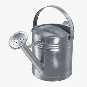 Bidon d'eau galvanisé polyvalent avec un design élégant et un long bec idéal pour les pots de fleurs et les petits arrangements de plantes - Product Image 5