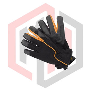 Gants de jardinage en cuir de vachette optimale, résistants aux épines, ventilés, antidérapants, sans poudre, robustes pour l'élagage et les travaux de jardinage - Product Image 4