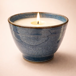 Ocean Stack Ceramic Candle Vessel Set Deep Bowls Thick Durable Heat Resistant Smooth Glaze Single Wick Luxury Home Decor - Product Image 3