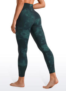 Leggings de yoga pour filles de haute qualité, taille haute, effet tie-dye croisé en V, pour le fitness, le sport et l'entraînement, avec effet push-up, respirants, vente en gros - Product Image 3
