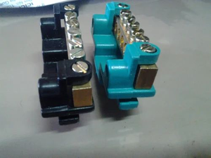 Bloc de bornes électriques monophasé en laiton à liaison neutre avec base, haute conductivité, durable, pour utilisation en panneau de distribution - Product Image 4