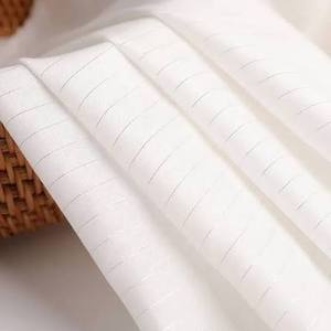 Tissu en voile 100 % coton de qualité supérieure, écologique, léger, doux, respirant, uni, pour doublure de vêtements, textile pour garçons et filles - Product Image 1