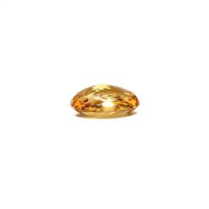 Emerald Cut Citrine Loose Gemstone 4 Carat for Fine Jewelry - Product Image 3