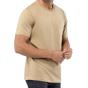 100% Cotton Men's Regular Fit Short Sleeve O-Neck Casual T-<b>Shirt</b> Breathable Quick Dry - Product Image 2