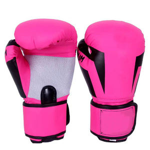 Gants de boxe en cuir PU personnalisés avec logo, pour compétition et entraînement adulte, 10oz 12oz 14oz 16oz, à lacets, vente en gros - Product Image 2