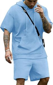 Conjunto Deportivo para Hombre, Cómodo, 100% Algodón, Lavado Ácido, Estampado, Estilo Urbano, Alta Calidad, Fabricante OEM ODM, Venta al Por Mayor - Product Image 2