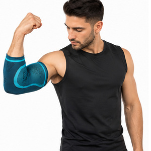 Manchons de protection durables pour les coudes pour hommes – Soutien sportif flexible et confortable en tissu extensible pour l'entraînement et le fitness - Product Image 5