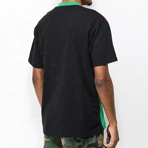 T-shirt décontracté à manches courtes pour homme, été, haute qualité, 100% coton tissé imprimé, coupe ample - Design personnalisable à prix abordable - Product Image 2