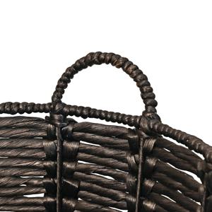 <b>Basket</b> of black-dyed water hyacinth Handmade Storage <b>Basket</b> Wholesale eco-friendly Made in Vietnam - Product Image 5