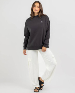 Sudadera de Felpa Gruesa para Mujer, 100% Algodón, 300 GSM, Corte Holgado, Cuello Redondo, Sudadera con Capucha para Mujer - Product Image 1