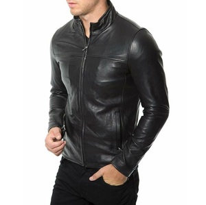 Custom Made Leather Winter Jacket for <b>Men</b> Wholesale Price Leather Jacket Good Quality Lather Jacket for <b>Men</b> - Product Image 3