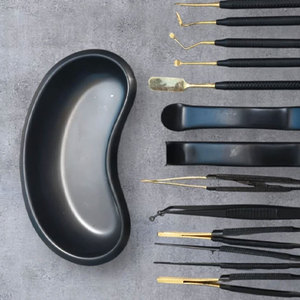 Kit d'instruments dentaires de précision en acier inoxydable plaqué or de qualité chirurgicale supérieure, 1 ensemble, autoclavable - Product Image 2