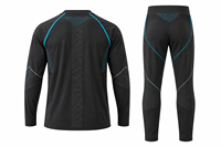 Ensemble de sous-vêtements thermiques sans coutures pour homme, coupe décontractée, manches longues, haut et pantalon pour sports de plein air, OEM