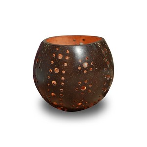 Geometric pattern candle <b>holder</b> containers tabletop decor centerpiece coconut <b>tea</b> <b>light</b> <b>holders</b> - Product Image 1