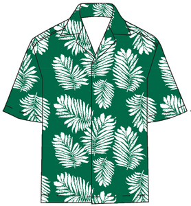 Chemise de plage à manches courtes en polyester anti-rides pour homme, imprimé numérique 3D tendance, chemise hawaïenne personnalisable - Product Image 3