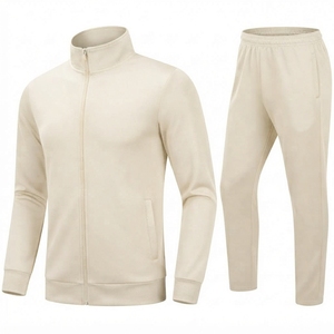 Conjunto Deportivo de Primera Calidad para Hombre, Personalizado, de 2 Piezas, con Cierre Completo, para Invierno, Transpirable, con Cuello Alto, para Correr - Product Image 2