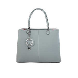 Formal <b>Grey</b> P36290 <b>Handbag</b> - Product Image 3