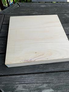 Bandeja de Madera Lisa, Bandeja de Servir de Madera Maciza, Bandeja de Madera Natural, Bandeja de Madera Hecha a Mano, Estilo Minimalista - Product Image 3