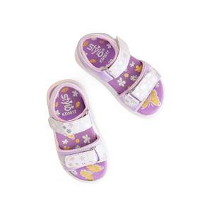Sandalia informal con tacón Morado para niñas KD5617 - Product Image 1