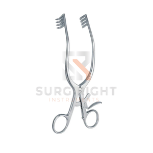 Écarteurs chirurgicaux auto-rétentionnels Blush à pointes mues en acier inoxydable allemand certifié CE, instrument chirurgical manuel, garantie 1 an - Product Image 4