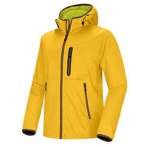 Veste coupe-vent softshell pour homme, haute qualité, hiver, fermeture éclair, imperméable, col montant, pour moto, cyclisme, pluie - Product Image 6