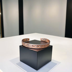 Premium Quality design <b>Magnetic</b> <b>copper</b> <b>bracelet</b> china modern sculpture Handcrafted product by stylenest exports - Product Image 1